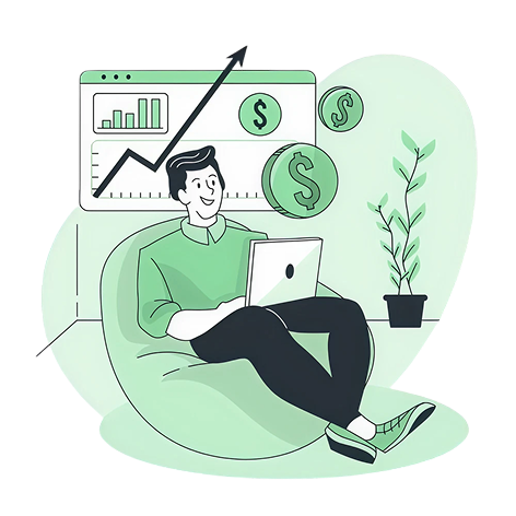 UniFlow Affiliate earning on laptop
